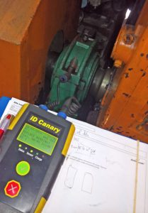 handheld vibration data collection